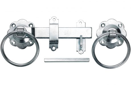 A ring latch perfect for timber gates.