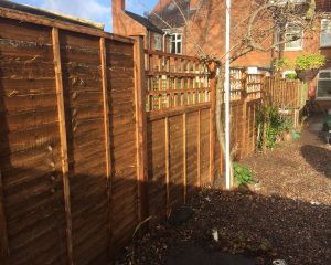 Timber Post and Panel Fencing