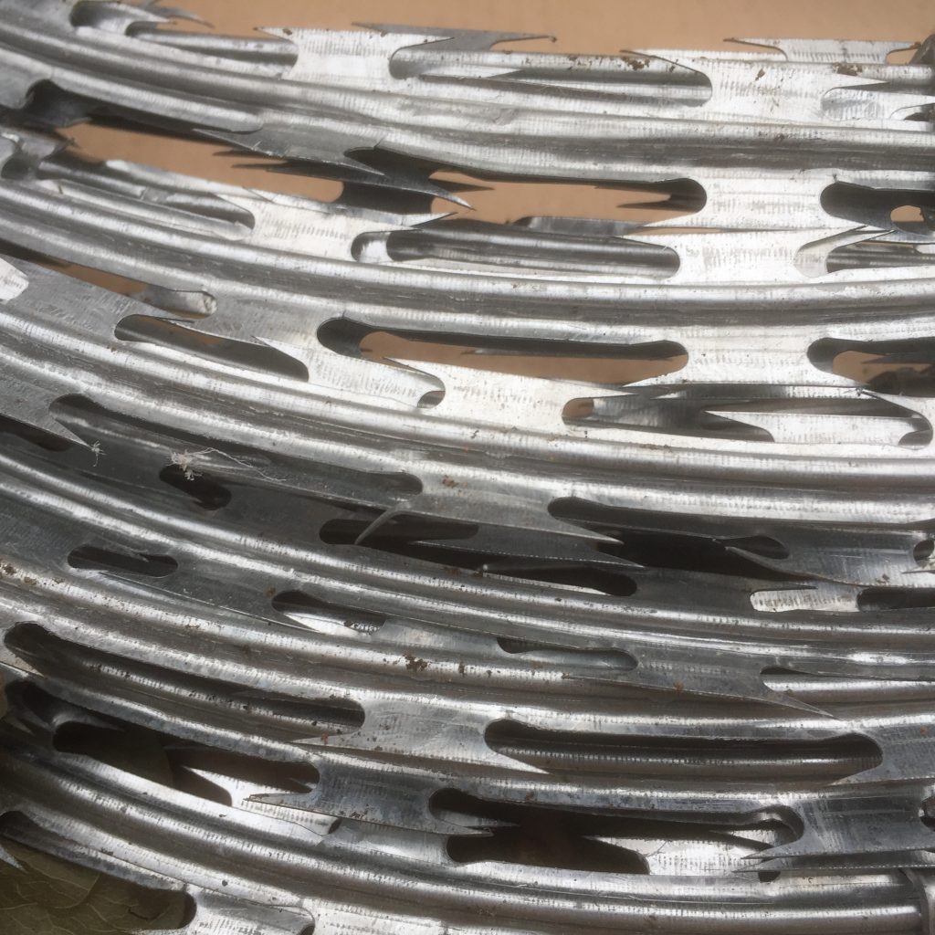 Flat Wrap Razor Wire | Hodges & Lawrence Ltd